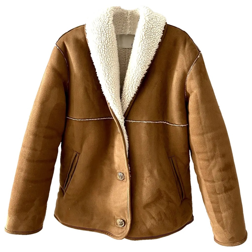 Aritzia Wilfred Free sherpa jacket